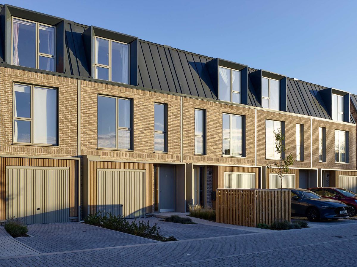 Completed social housing development